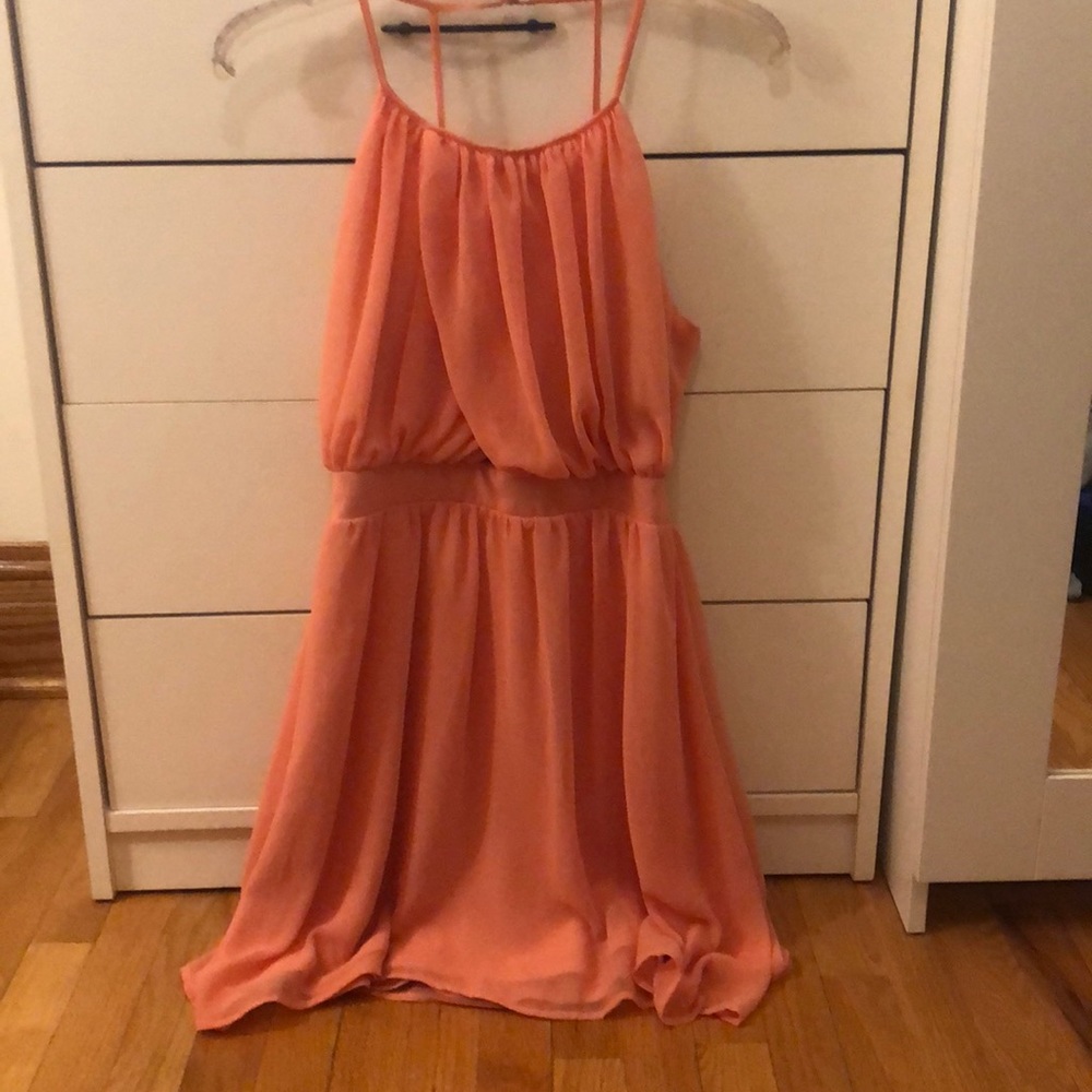 Peach/Coral Summer Dress